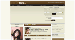 Desktop Screenshot of cougarmilfs.com